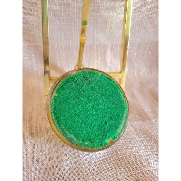 Vintage Lucite Pressed Flower Moss Squirrel Paperweight - Picture 7 of 10